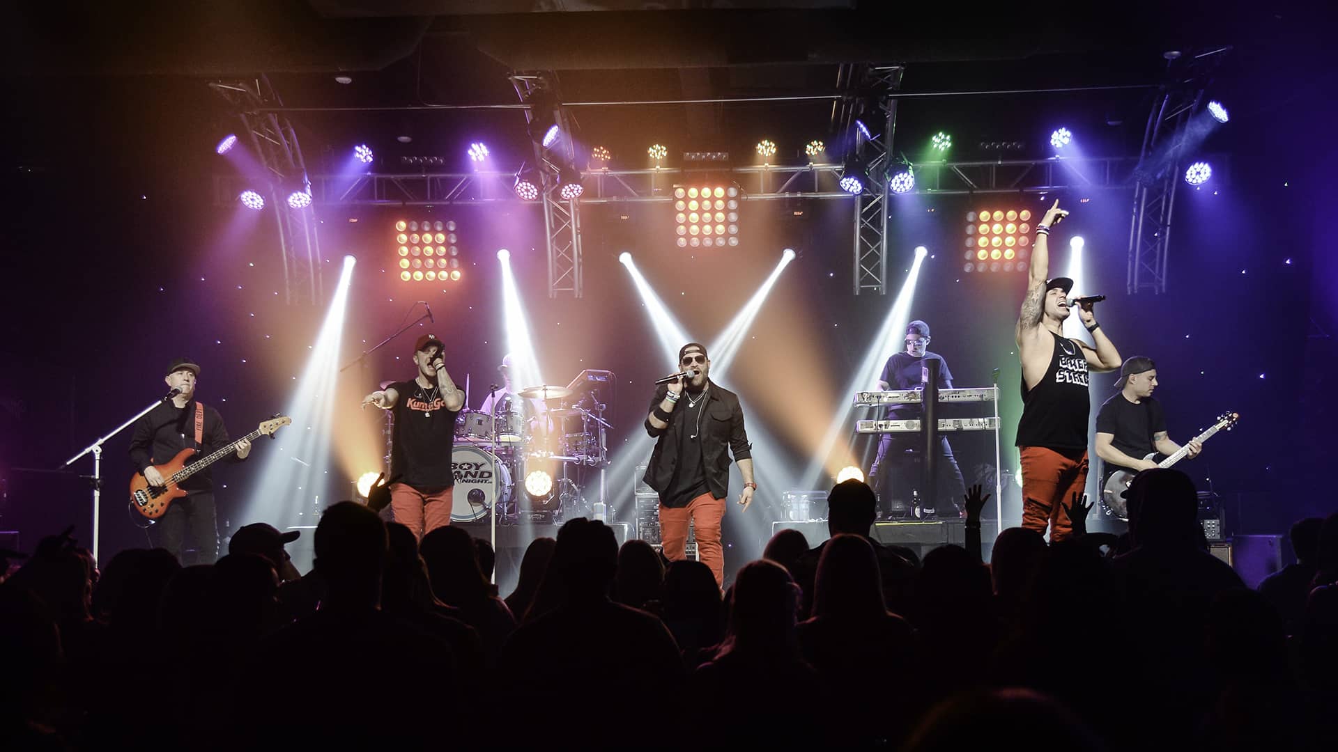 Poster for The Boy Band Night on January 10, 2026 at Joe's on Weed St.