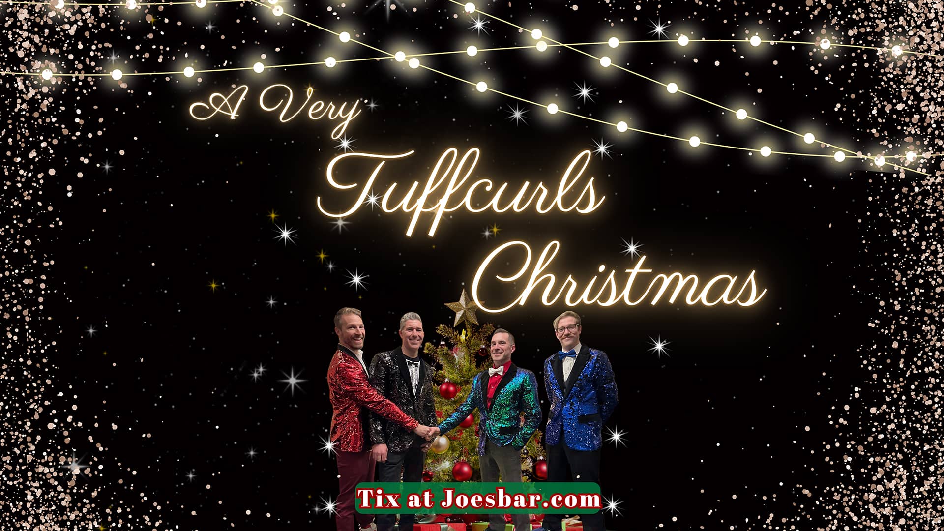 Poster for Rod Tuffcurls and The Bench Press - A Very Tuffcurls Christmas on December 20, 2025 at Joe's on Weed St.